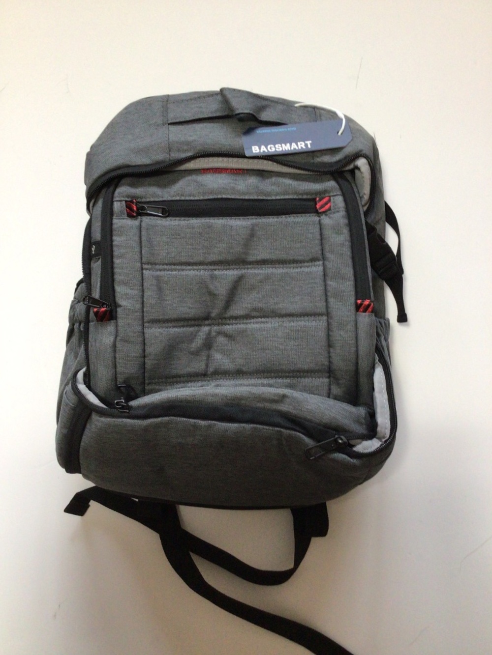BAGSMART Gray Camera Backpack - Padded Photo & Video Case